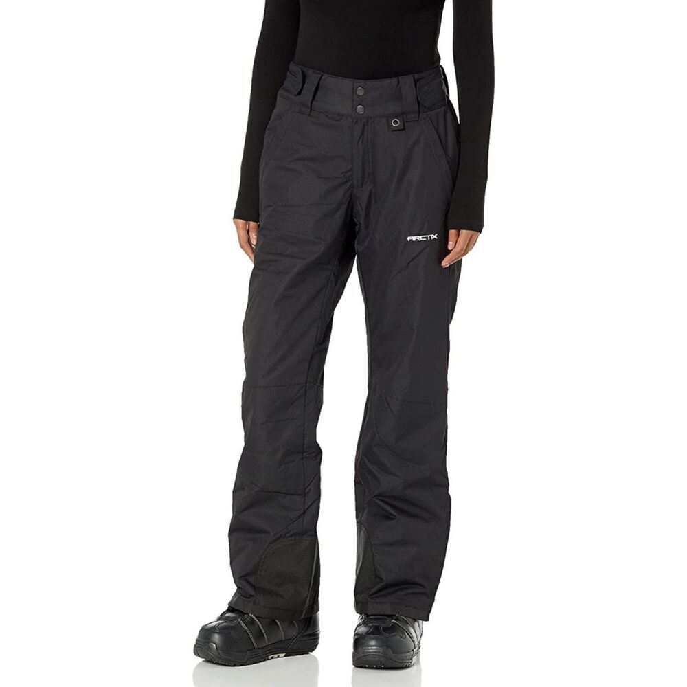 Arctix Women's Insulated Snow Pants, Black, Size X-Small (0-2)